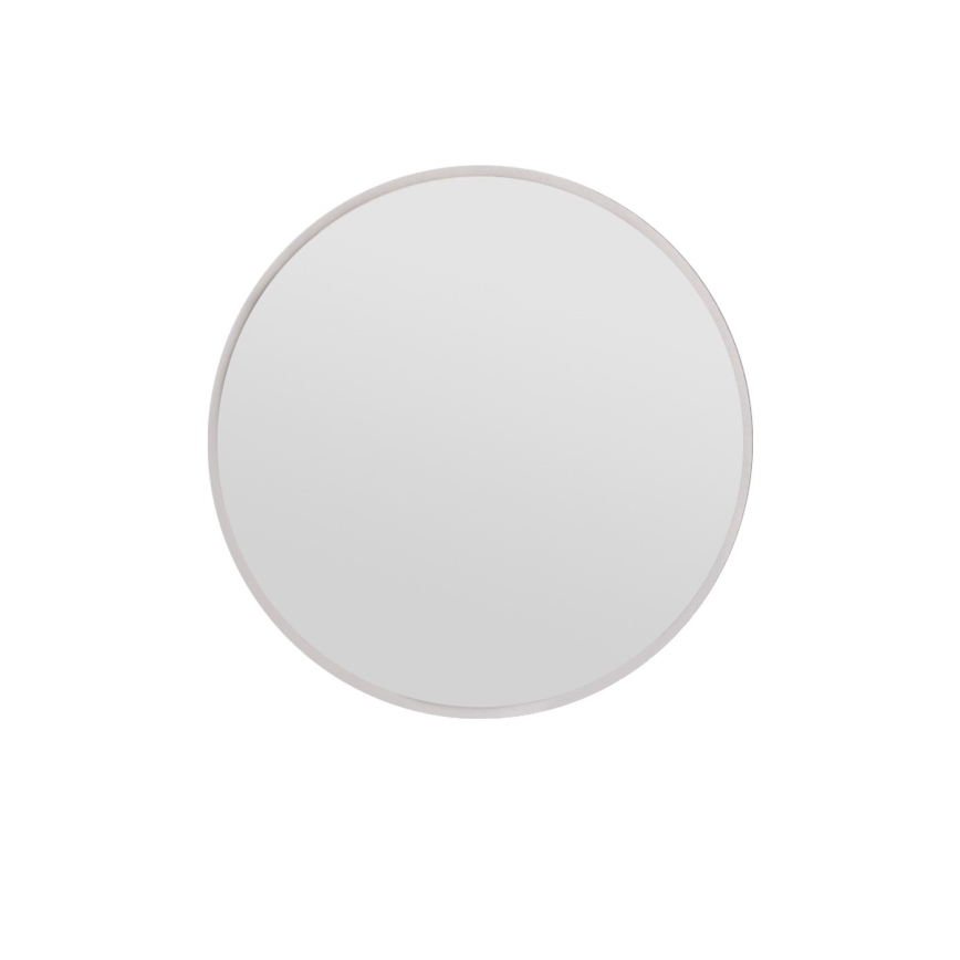 Miroir mural OZZE d. 60 cm blanc