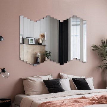 Miroir mural RECTANGULAR 100x40 cm - 20 parts
