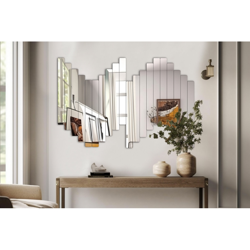 Miroir mural RECTANGULAR 100x40 cm - 20 parts