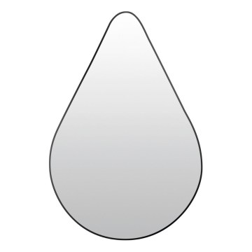 Miroir mural RIVERSIDE 75 x 50 cm, noir