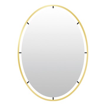 Miroir mural SALEM 80x60 cm doré