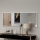 Miroir mural TRIO 120 x 40 cm chromé brillant