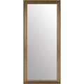 Miroir mural ZINA 118 x 38 cm, finition laiton