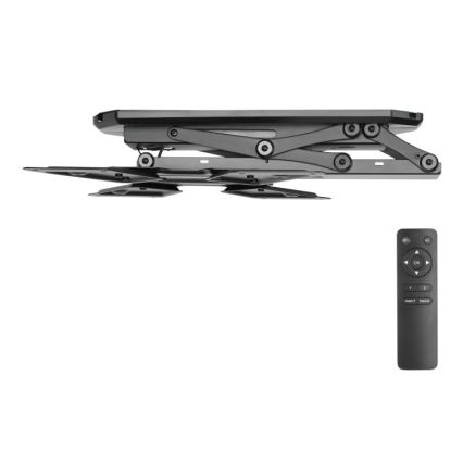 MK FLORIA MKF-20DM444 - Slimme plafondhouder voor tv 55" zwart Wi-Fi TUYA + afstandsbediening