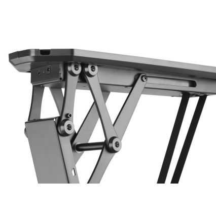 MK FLORIA MKF-20DM444 - Slimme plafondhouder voor tv 55" zwart Wi-Fi TUYA + afstandsbediening