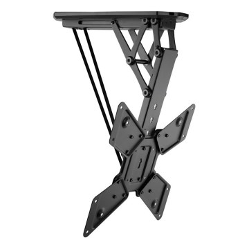 MK FLORIA MKF-20DM444 - Support de plafond connecté pour TV 55" noir Wi-Fi TUYA + Télécommande