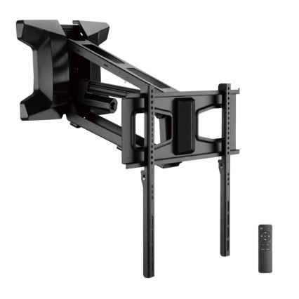 MK FLORIA MKF-21DM647 - Support mural articulé pour téléviseur 70 noir + télécommande