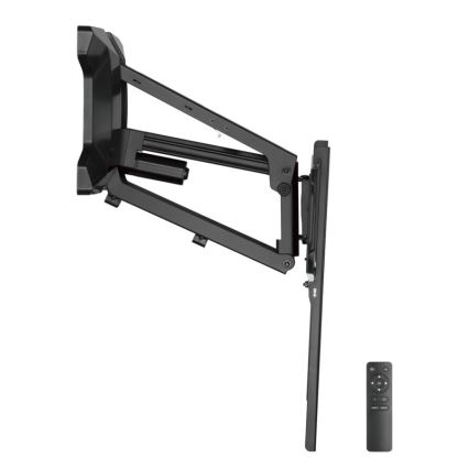 MK FLORIA MKF-21DM647 - Support mural articulé pour téléviseur 70 noir + télécommande