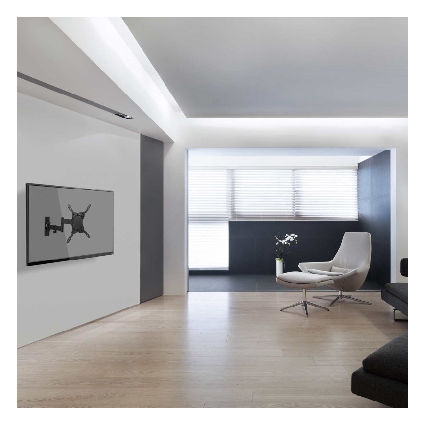 MK FLORIA MKF-21DP224 - Support mural pour TV avec joint 46" noir