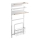 MK FLORIA MKF-21MG02W - Magnetische organizer 67,5x31 cm wit