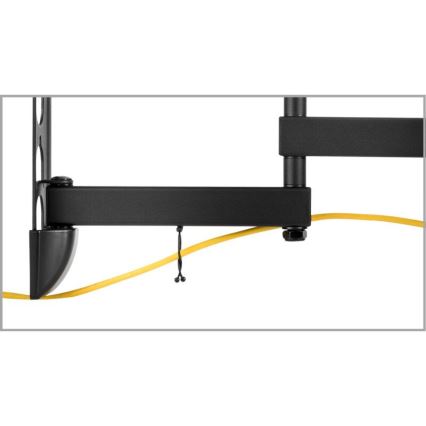 MK FLORIA MKF-23DP444 - Support mural pour TV avec joint 65 noir