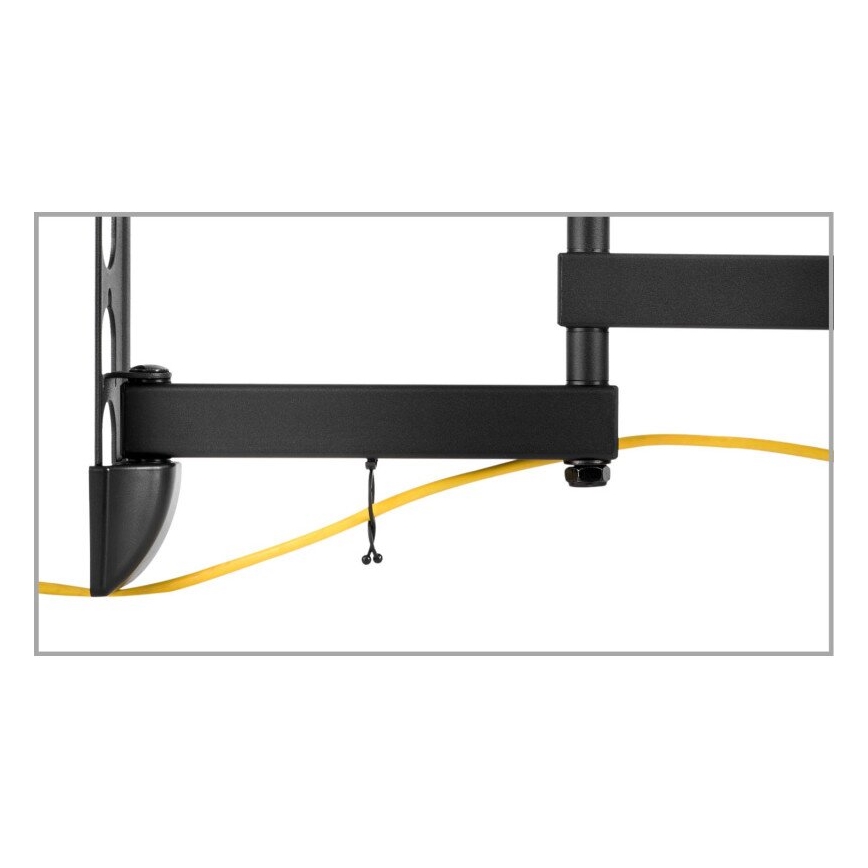 MK FLORIA MKF-23DP444 - Support mural pour TV avec joint 65 noir