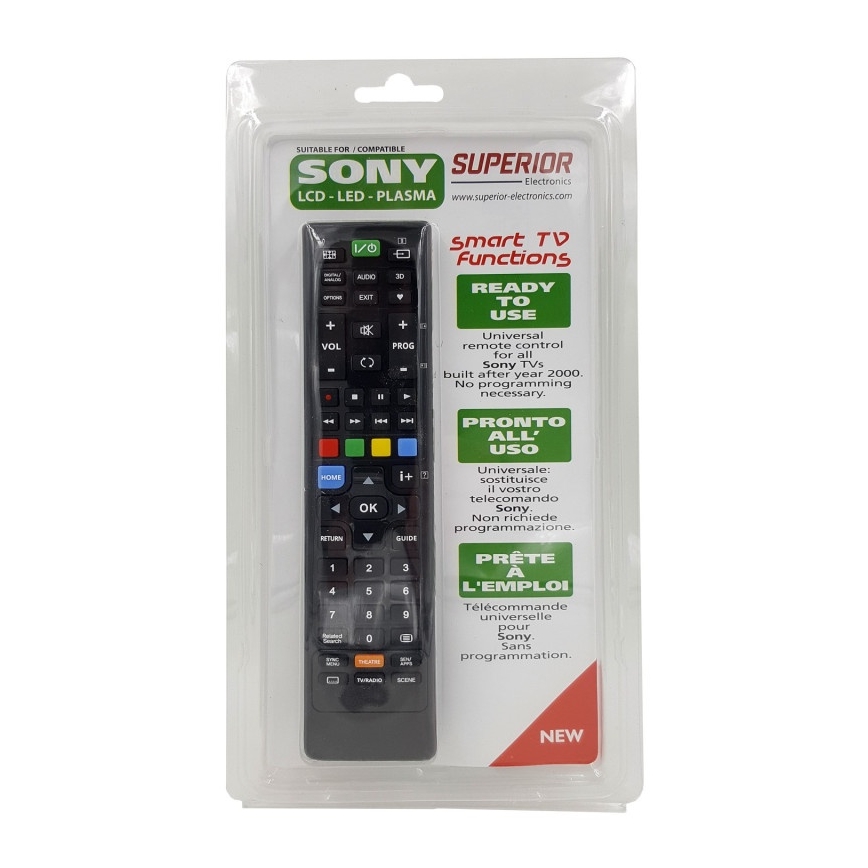 MK FLORIA Superior RC TV SONY - Télécommande de rechange pour téléviseurs SONY