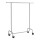 Mobiele staande kapstok JEAN, zilver