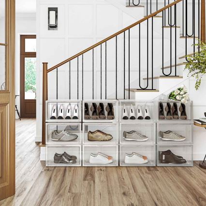 Modulair opbergrek met vakken BOXIFY, wit