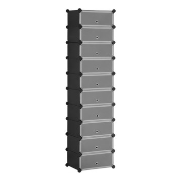 Modulair opbergsysteem met lades BOXIFY zwart