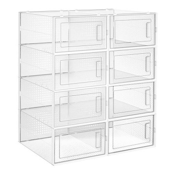 Modulair rek met vakken BOXIFY, wit