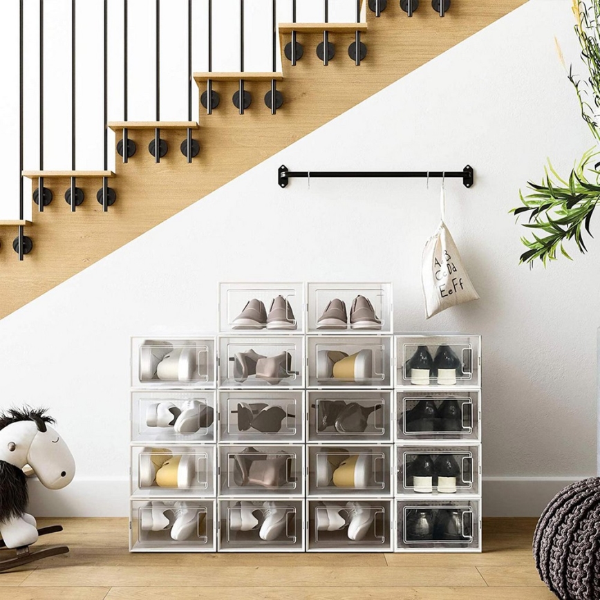 Modulair rek met vakken BOXIFY, wit