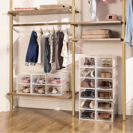Modulair rek met vakken BOXIFY, wit