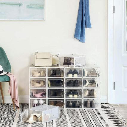 Modulair rek met vakken BOXIFY, wit