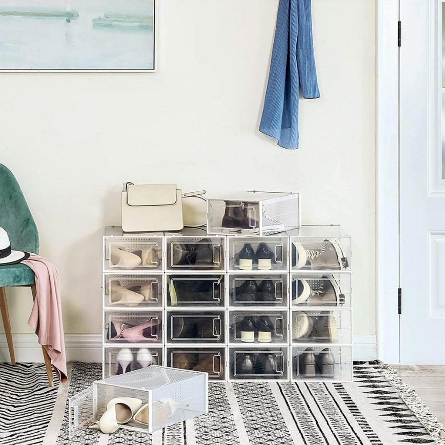 Modulair rek met vakken BOXIFY, wit
