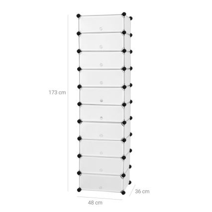 Modulaire kast met lades BOXIFY wit