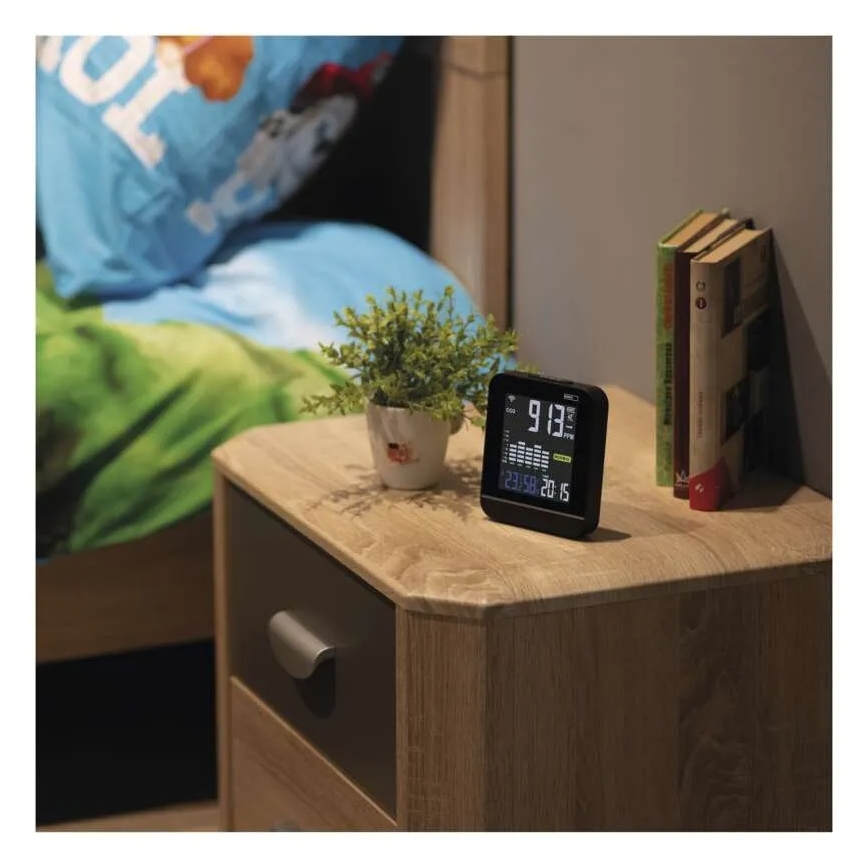 Moniteur intelligent de la qualité de l'air GOSMART 5V Wi-Fi