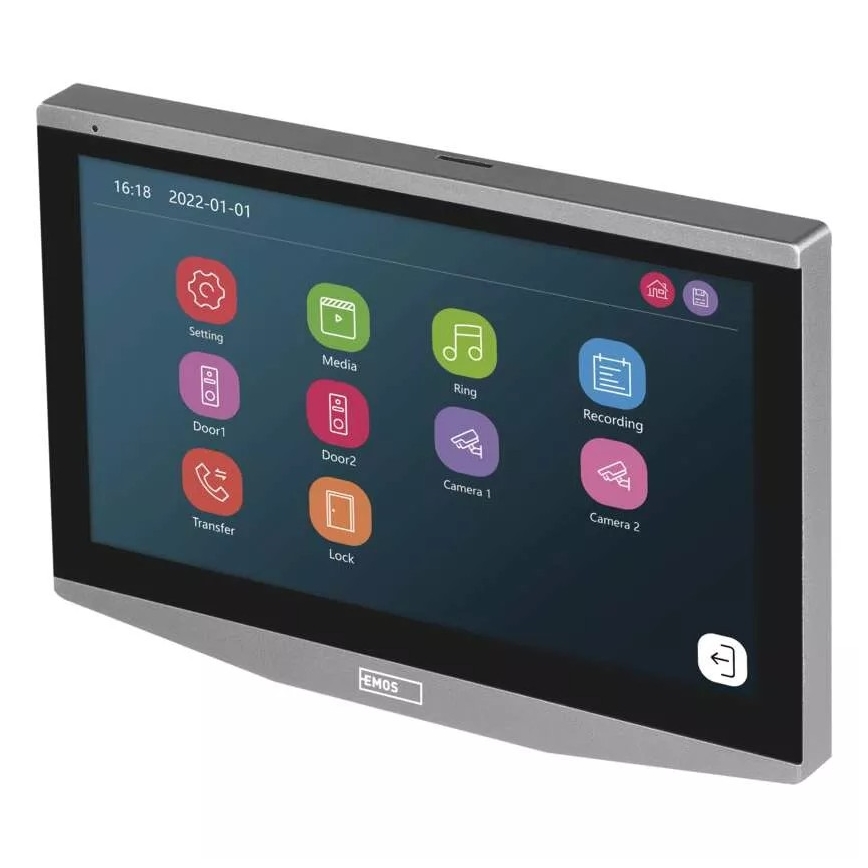 Moniteur supplémentaire pour la sonnette vidéo GoSmart 12V Wi-Fi Tuya