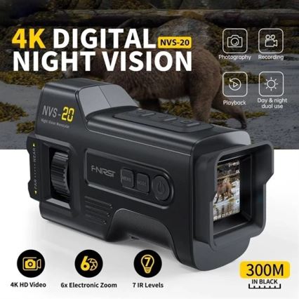 Monoculaire 6x25 à vision nocturne — batterie 2000 mAh