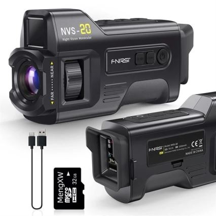Monoculaire 6x25 à vision nocturne — batterie 2000 mAh