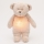 Moonie - Doudou avec mélodie et lumière ourson 2.0 organic rose
