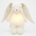 Moonie - Lekker knuffelen met een melodietje en lichtje konijntje 2.0 organic polar
