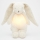 Moonie - Lekker knuffelen met een melodietje en lichtje konijntje 2.0 organic polar