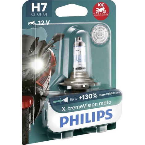 Motorlamp Philips X-TREME VISION MOTO 2972XVBW H7 PX26d/55W/12V