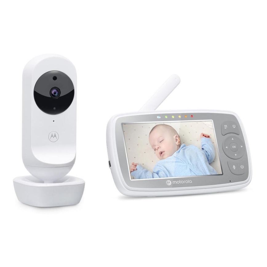 Motorola VM44 - Babyphone connecté et rechargeable Wi-Fi