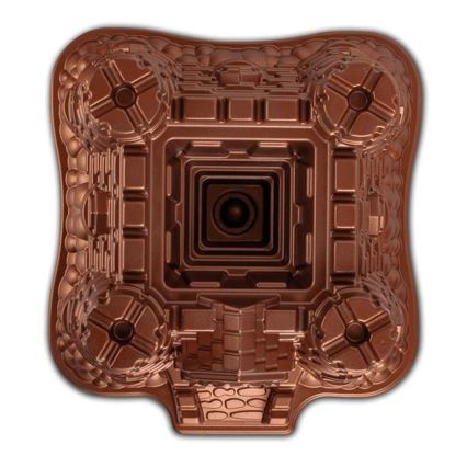 Moule à kouglof KITCHISIMO château/cuivré