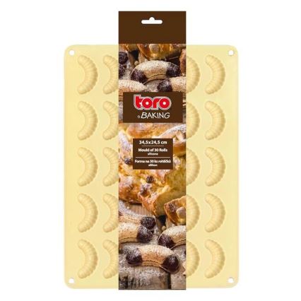 Moule à pâtisserie en silicone TORO coloris crème