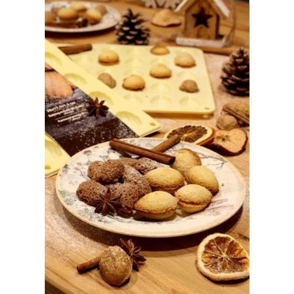 Moule à pâtisserie en silicone TORO, coloris crème