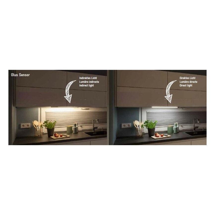 Müller-Licht - LED Onder keukenkast verlichting met sensor OLUS LED/11W/230V 3000/4000K