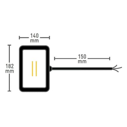 Müller-Licht - LED RGBW Dimbaar buitenshuis Schijnwerper LED/10W/230V IP65 + afstandsbediening