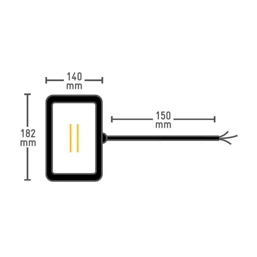 Müller-Licht - Projecteur RGBW d'extérieur à intensité variable LED/10W/230V IP65 + télécommande