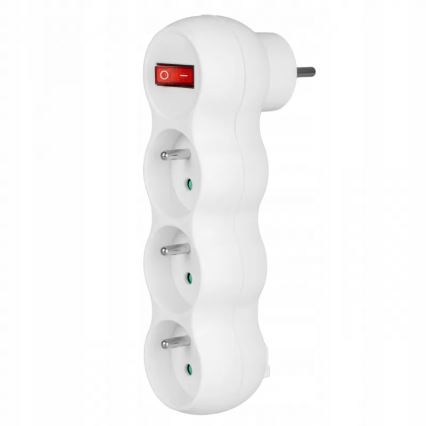 Multiprise 3 prises avec interrupteur