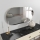 muur spiegel RIORS 85x45 cm goud