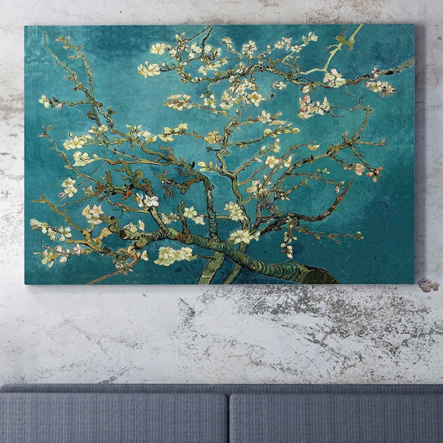 Muurschildering op canvas 70x100 cm boom