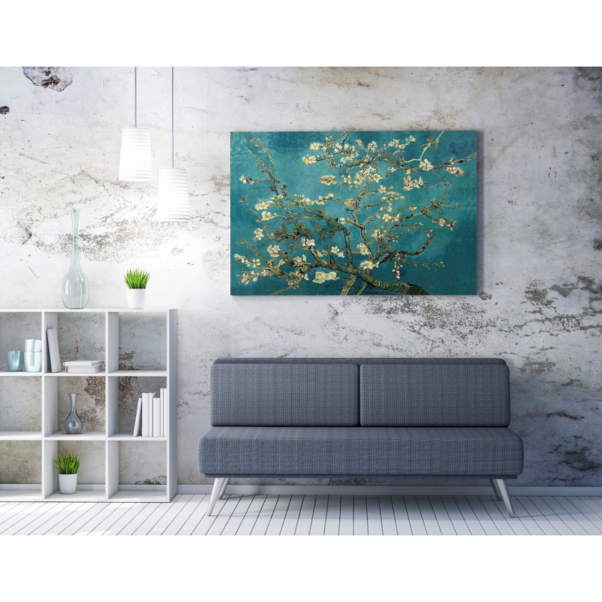 Muurschildering op canvas 70x100 cm boom