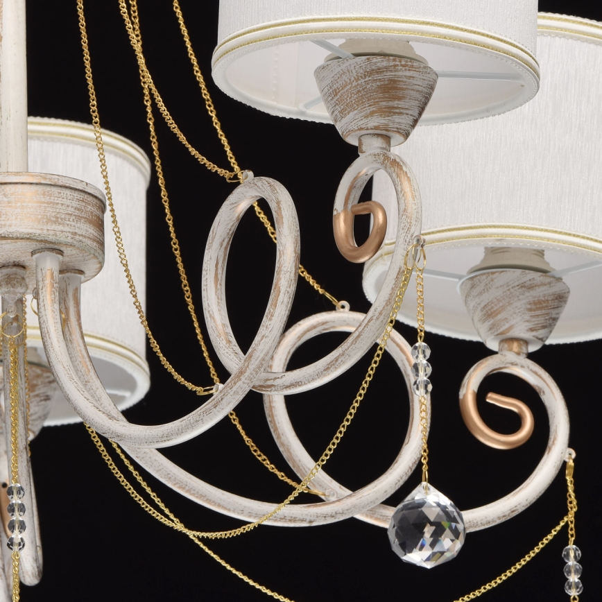 MW-LIGHT - Hanglamp aan ketting VITALINA 5xE14/40W/230V