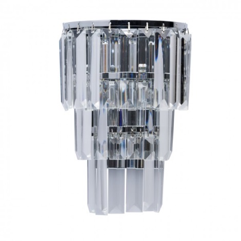 MW-LIGHT - Kristallen wandlamp CRYSTAL 1xE14/60W/230V