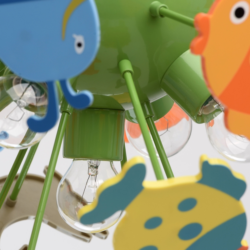 MW-LIGHT - Plafonnier pour enfant KINDER 5xE14/40W/230V