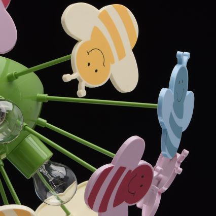 MW-LIGHT - Plafonnier pour enfant KINDER 5xE14/40W/230V