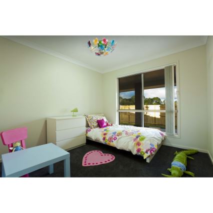 MW-LIGHT - Plafonnier pour enfant KINDER 5xE14/40W/230V